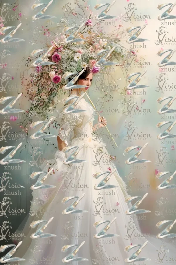 Romantic Floral Portrait - S247