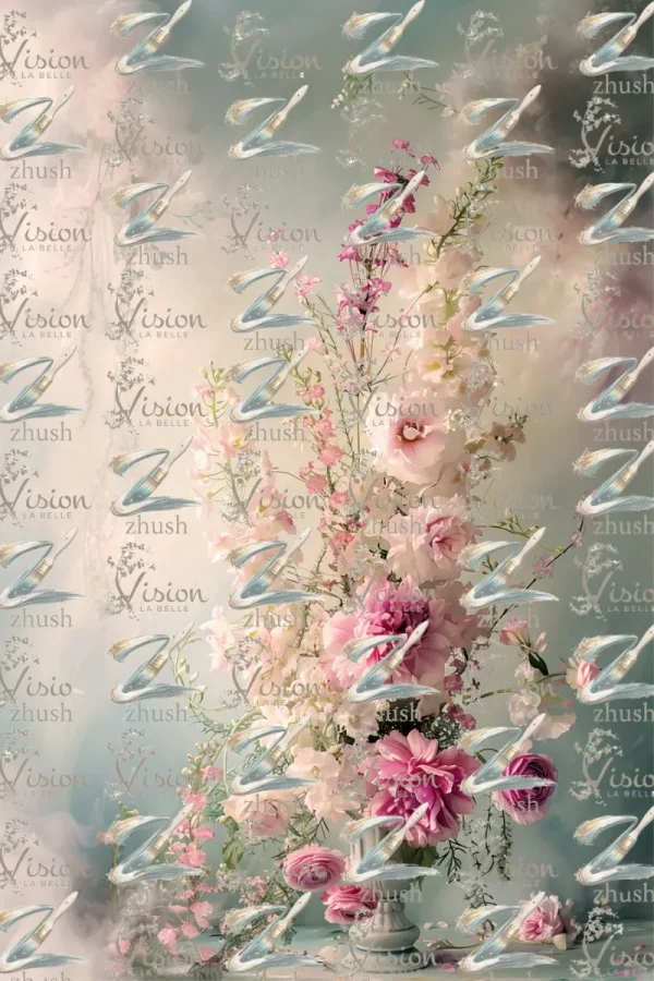 Romantic Floral Portrait - S247