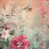 Hummingbird Floral Diptych - S210