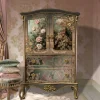 S3671 Rococo Rose Portrait Art - S367