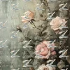 S367L Rococo Rose Portrait Art - S367
