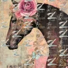 S375C Boho Horse Portrait - S375
