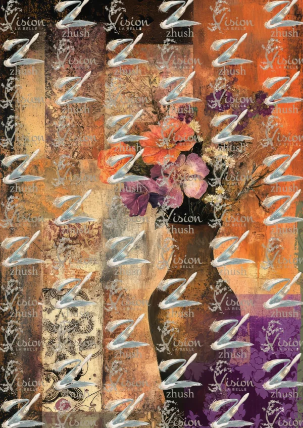 S377R Moody Boho Portrait - S377